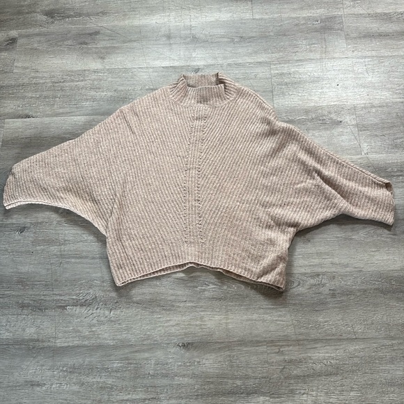The Reset R Label 100% Wool/Cashmere Sz XS Sweater Dolman sleeve Capsule Luxury - Picture 1 of 6
